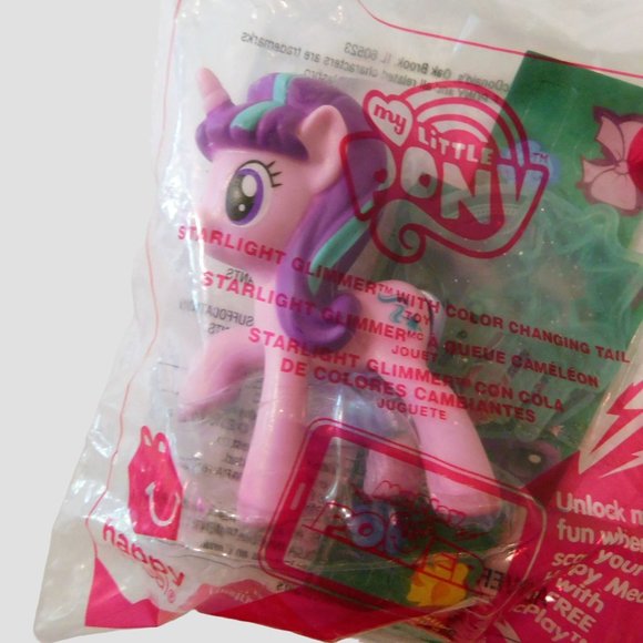 McDonalds My Little Pony 8 Starlight Glimmer Color Changing Tail Happy Meal 2016 - Picture 2 of 3